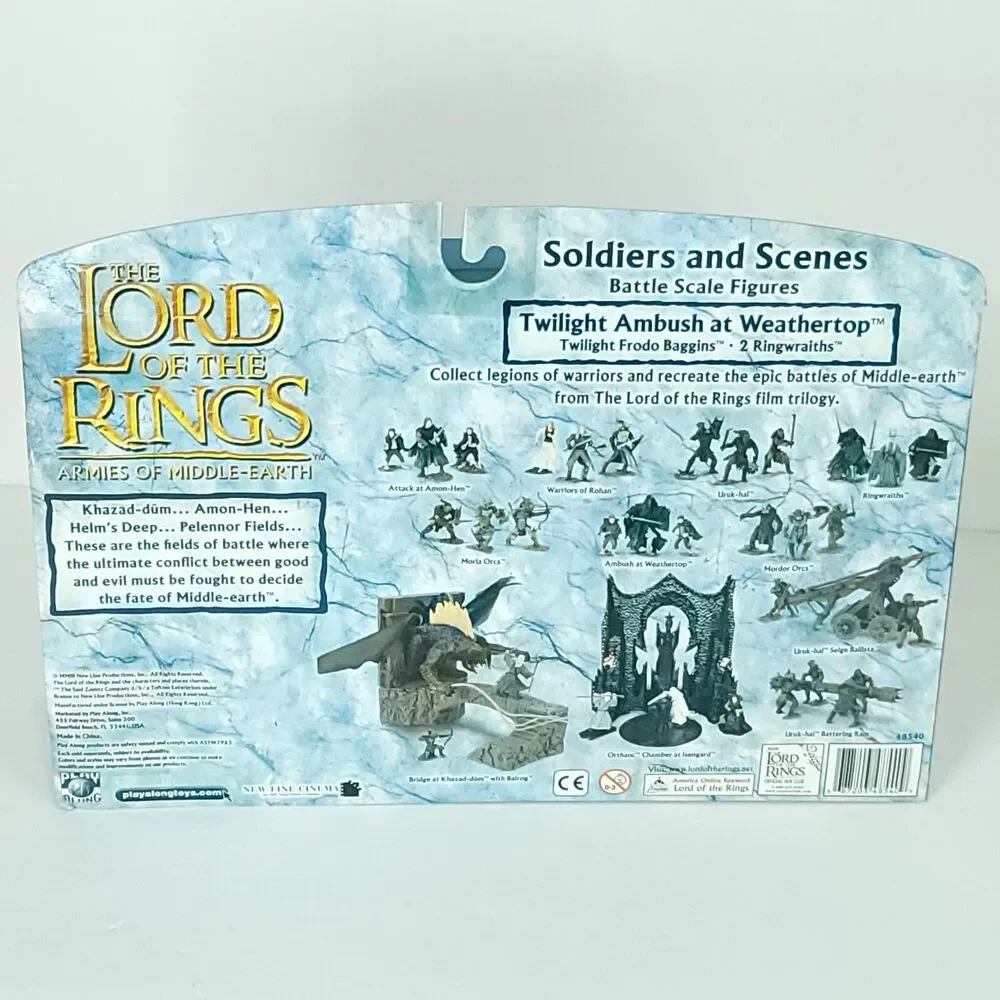 Armies of Middle Earth: Twilight Frodo Ambush at Weathertop New SDCC Ringwraith